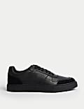 Leather Lace Up Trainers with Freshfeet™