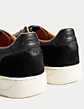 Leather Lace Up Trainers with Freshfeet™