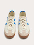 Slimline Leather Trainers