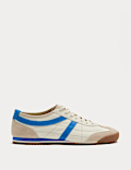 Slimline Leather Trainers