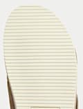 Suede Slip-On Sandals