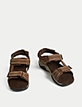 Nubuk-Sandalen mit Doppelriemen