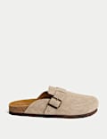 Suede Corkbed Mule