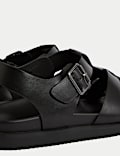 Fischersandalen aus Leder