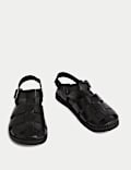 Fischersandalen aus Leder