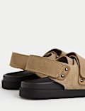 Suede Sandals