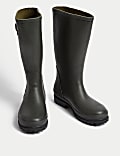 Bottines en caoutchouc avec doublure en polaire
