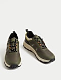 Shower Resistant Lace Up Trekking Trainers