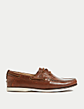 Leren bootschoenen