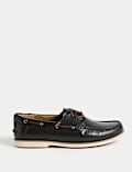 Bootschuhe aus Leder