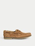 Suede Slip-On Deck Shoes