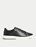 Airflex™ Leather Lace Up Trainers