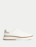 Airflex™ Leather Lace Up Trainers
