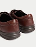 Wide Fit Leather Riptape Shoes