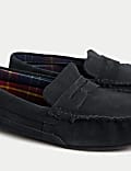 Suede Slippers with Freshfeet™