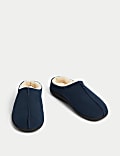 Suede Mule Slippers