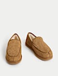 Suede Moccasin Slippers with Freshfeet™
