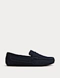 Suede Moccasin Slippers with Freshfeet™