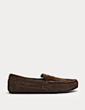 Suede Moccasin Slippers with Freshfeet™