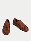 Leather Slip-On Loafers