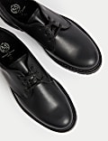 Derbys en cuir