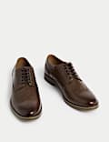 Zapatos brogue de piel