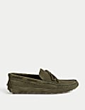 Suede Loafers