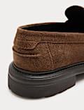 Suede Loafers