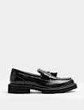Τρακτερωτά loafer με κρόσσια