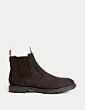 Wide Fit Leather Waterproof Chelsea Boots