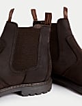 Wide Fit Leather Waterproof Chelsea Boots