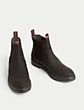 Waterproof Nubuck Chelsea Boots