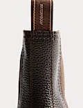 Leather Waterproof Pull-On Chelsea Boots