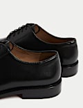 Wide Fit Leather Derby Shoes