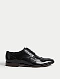 Richelieux larges en cuir
