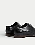 Richelieux larges en cuir
