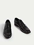 Richelieux larges en cuir