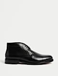 Chukka-Stiefel aus Leder