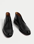 Chukka-Stiefel aus Leder