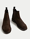 Wide Fit Leather Chelsea Boots