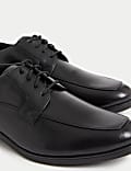 Derby-Lederschuhe mit weiter Fußbreite
