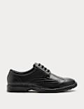 Wide Fit Airflex ™ Leather Brogues