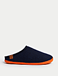 Fleece Lined Mule Slippers with Freshfeet™