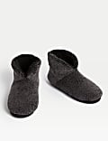 Borg Slipper Boots with Freshfeet™