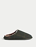 Ρετρό, τουίντ, παντόφλες mule με τεχνολογία Freshfeet™