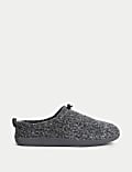 Fleece Lined Mule Slippers with Freshfeet™