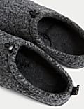Fleece Lined Mule Slippers with Freshfeet™