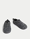 Fleece Lined Mule Slippers with Freshfeet™