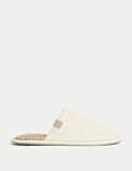 Linen Rich Mule Slippers
