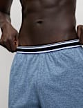 2pk Pure Cotton Pyjama Shorts